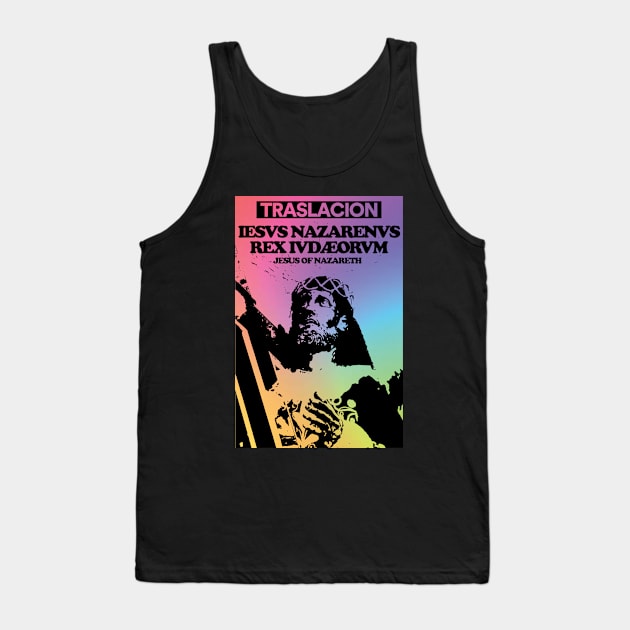 TRASLACION - FEAST OF THE BLACK NAZARENE VER 2 Tank Top by Obedience │Exalted Apparel